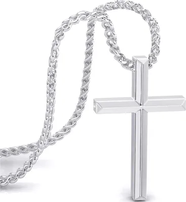 Immagine prodotto di Collana SERASAR premium da uomo [Trust] | Acciaio inossidabile | Catena robusta | Chiusura sicura | Colore: argento | Lunghezza: 50 cm | Include scatola per gioielli