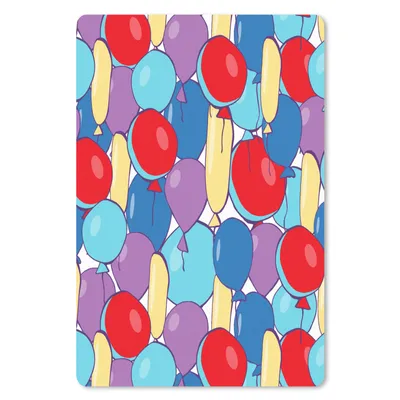 Produktbild von MuchoWow® Mauspad Mousepad Luftballons - Party 18x27 cm - Mousepads - Maus Mat - Pad - Mausunterlage
