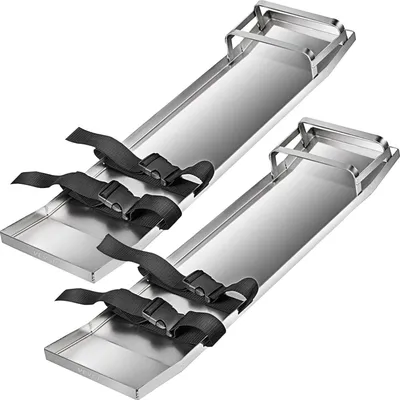 Zdjęcie produktu dla Stalowe Nakolanniki do Betonu z Paskami Mocującymi 750 x 200 mm