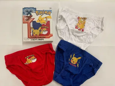 Produktbild von Pokémon - 3er Pack Unterhosen, 4-5 Jahre