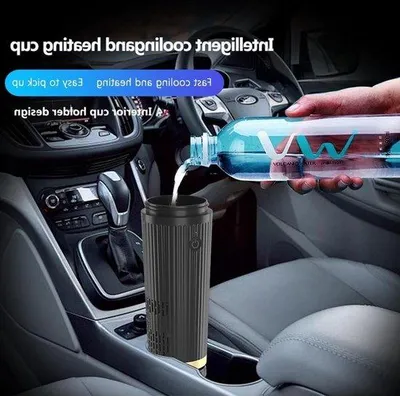 Obrázek produktu pro Autoreflektor a ohřívač, černý, 12 V, nápoje