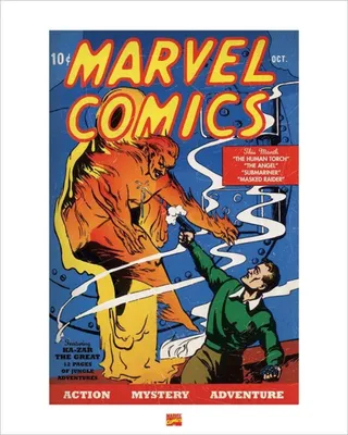 Productafbeelding van Pyramid International PPR43029, 1 stuk, Marvel Comics, rechthoekig