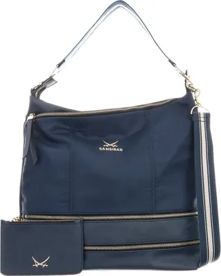Produktbild von Sansibar Schultertasche Umhängetasche Pouch Ocean blau