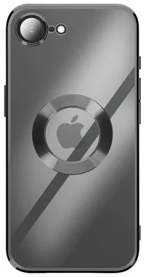 Immagine prodotto di Avizar, custodia morbida in silicone con cornice cromata per Apple iPhone 17e, nero