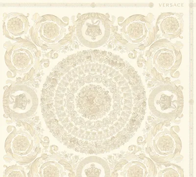 Zdjęcie produktu dla Tapeta Versace Barocktapete Heritage Vliestapete barock beige silber creme
