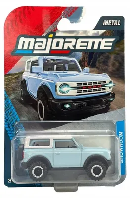 Produktbild von Majorette Ford Bronco Metallmodell blau 1:64
