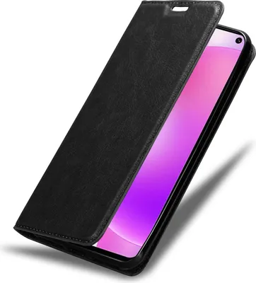 Image de Cadorabo Housse pour Xiaomi RedMi K30 / K30i 5G Housse de protection en noir Housse pour téléphone portable Etui Case Cover Fermeture magnétique