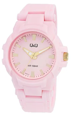 Produktbild von Herrenuhr Kunststoff goldfarbig, 10 ATM