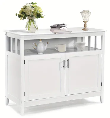 Imagen del producto de Cómoda - Armario de almacenamiento - Aparador - Mueble para televisión - Estantería - Diseño moderno - Estante ajustable