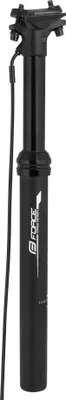Produktbild von Force Dropper 125 mm Sattelstütze teleskopierbar 440/31,6 mm seitliche Arretierung vom Lenker schwarz matt 210740