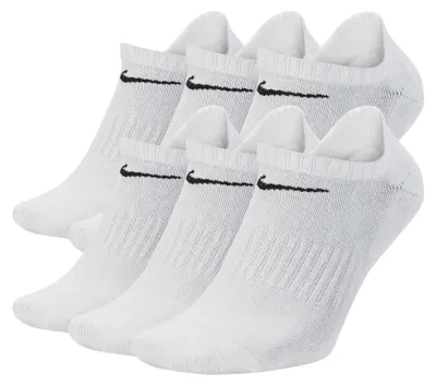 Zdjęcie produktu dla Nike skarpety stopki białe Everyday Cushioned 6pack SX7675-100 39-42
