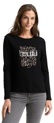 Produktbild von TOM TAILOR Damen Longsleeve T-Shirt
