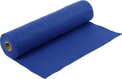 Produktbild von Creativ Company Bastelfilz blau auf Rolle 5 Meter - Filzstoff