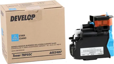 Image de Develop A0X54D7 5000pages cyan toner laser & cartouche (A0X54D7)