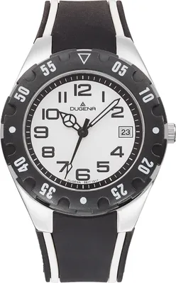 Produktbild von Dugena 4460890 Kinderuhr Diver Junior Schwarz/Weiß