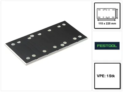 Imagen del producto de Festool Soporte SSH STF 115x225/10 ( 483679 ) para RS 200, RS 2, RS 100, RS 1
