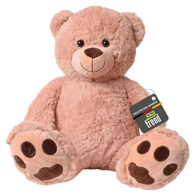Image de Ours en peluche géant de 100 cm, couleur marron