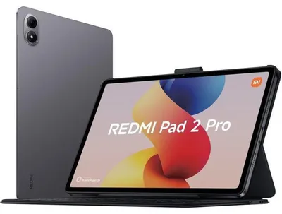 Image de Tablette XIAOMI Redmi Pad 2 Pro + Clavier, 12,1 pouces, 6 Go RAM, 128 Go, Gris