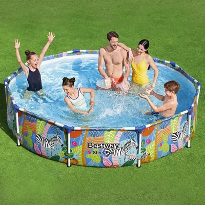 Produktbild von Bestway Swiphing Pool Stahl Pro Ramme 305X66 Cm