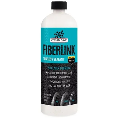 Obrázek produktu pro Finish Line FiberLink Tubeless Sealant Pro Latex 1000 ml láhev do bezdušových plášťů FL2322901