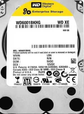 Produktbild von Western Digital WD6001BKHG 600GB SAS 2,5"