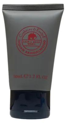 Immagine prodotto di Crabtree & Evelyn, Indian Sandalwood, Shower Gel & Shampoo 2-In-1, 50 ml