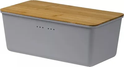 Zdjęcie produktu dla Pojemnik na pieczywo z deską Ambition Crispo szary