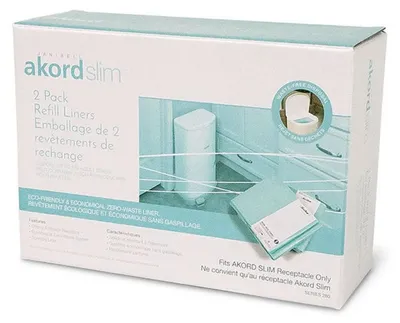 Produktbild von Janibell [2er Pack] Akord Slim 26 Liter Nachfüllpack 280AR2B