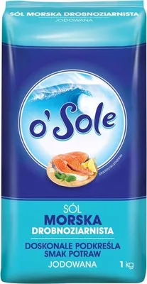 Obrázek produktu pro Sól morska jodowana drobnoziarnista Cenosole 1 kg