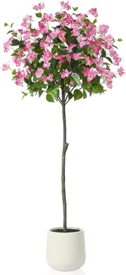 Produktbild von Künstlicher Bougainvillea-Baum Pflanze Deko Realistisches Bäumchen 180 cm