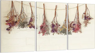 Produktbild von Herdabdeckplatten 3 teilig 30x52 Glaskeramikkochfeld Abdeckung Glas, Blumen Beige