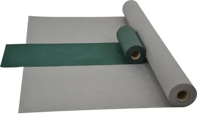 Produktbild von Sensalux Kombi-Set 1 Tischdeckenrolle 1m x 25m grau + Tischläufer 30cm grün