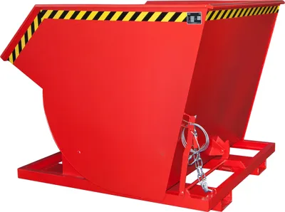 Produktbild von Bauer Kippbehälter BKM 200, lackiert, Feuerrot