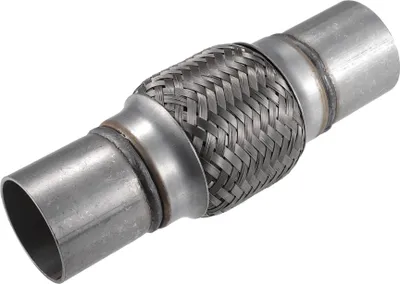 Produktbild von 50x100x205mm Universaler Kfz-Auspuff-Flexschlauch Silberfarben