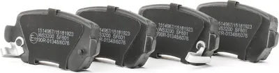 Produktbild von RIDEX Bremsbeläge Satz Hinten für OPEL ZAFIRA B (A05) 402B1368