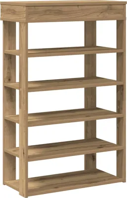 Obrázek produktu pro Botník dub artisan 60x30x98 cm kompozitní dřevo