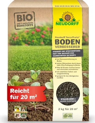 Steigert Speicherfähigkeit von Wasser und Nährstoffen Humusanreicherung aktiver Klimaschutz 2kg 20m²
