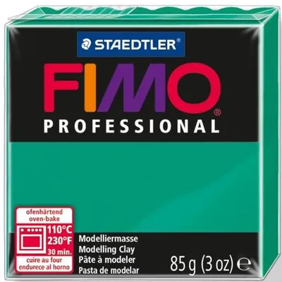 Produktbild von Staedtler FIMO 8004-500, Knetmasse, Grün, 1 Stück(e), 1 Farben, 110 °C, 30 min