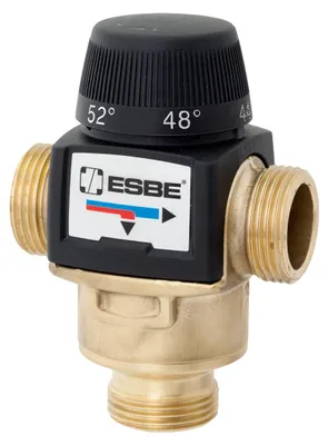 Produktbild von ESBE VTD522 DN20 | Temp. 42 - 52 °C | Zonenventil Außengewinde G 1''