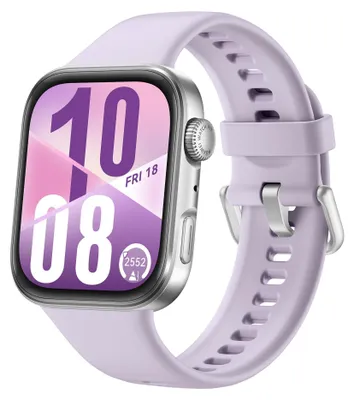 Produktbild von HUAWEI Watch FIT 4 Smartwatch, GPS, Fitness Tracker, Lila