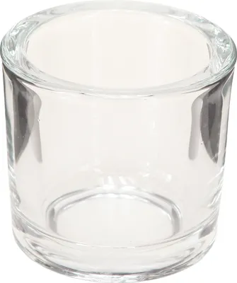 Produktbild von Kerzenglas Glastopf Mini Klar Ø6,5cm H6cm, 6er Set für Deko, 6 Stück
