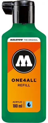 Produktbild von Molotow Nachfüllflasche ONE4ALL ACRYLIC 180ml, Nr. 235, türkis