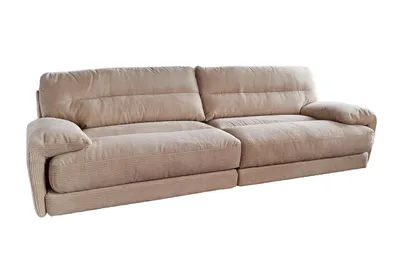 Produktbild von KAWOLA Sofa CINE XXL-Sofa 3-Sitzer Cord braun