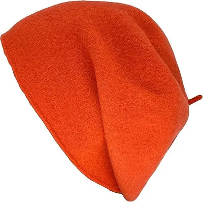 Kopka Long Beanie Walkmütze Stegbaske aus 100% Wolle in rot