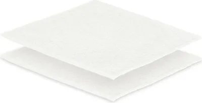 Produktbild von 2 x Seiftuch 30 x 30 cm 500g/m² Weiss Doppelpack Hohe Qualität Neu/OVP