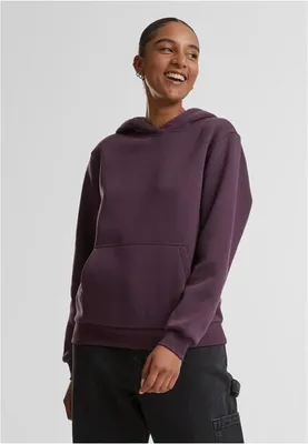 Zdjęcie produktu dla Urban Classics Ladies Fluffy Hoody plumpurple - XS