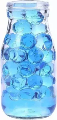 Produktbild von 50.000 Stück Gel-Blaster-Munition, 7–8 mm, blaue Kugeln, umweltfreundliche Wasserperlen für Kinderspielspielzeug