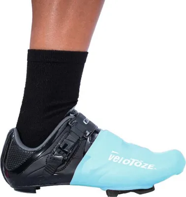 Produktbild von VeloToze Überschuh Toe unisize blau - wasserdichter Zehenschutz für Radschuhe...
