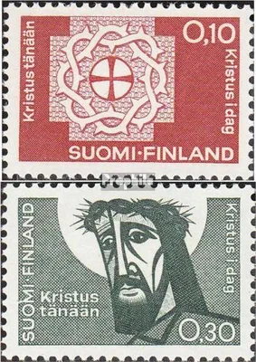 Produktbild von Briefmarken Finnland 1963 Mi 573-574 (kompl.Ausg.) postfrisch Vollversammlung Weltbund