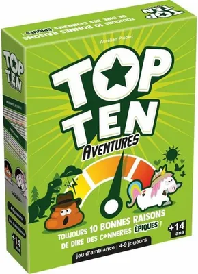 Obrázek produktu pro Stolní hra Asmodee Top Ten Adventures